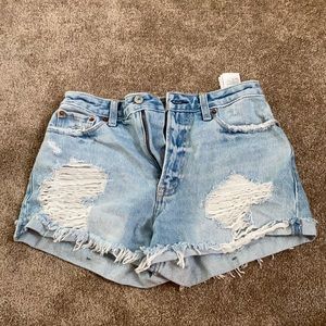 jean shorts SOLD